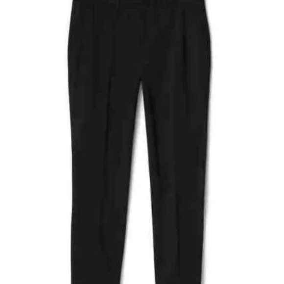 Gap Women's Black Slim Cropped Capri Pants Casual Career Work Business Size 6 - Picture 3 of 4